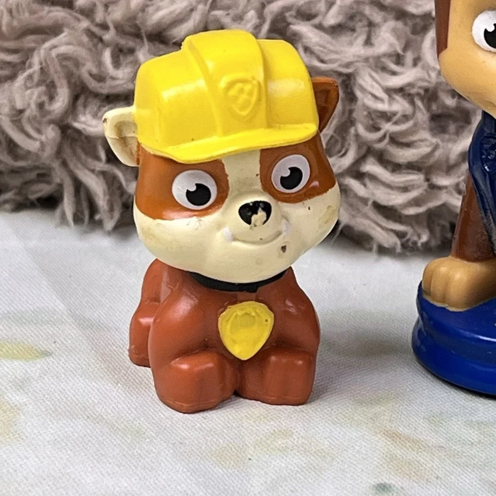 PAW Patrol Mini Figures Blind Box Figures Chase Rubble Zuma Cake Toppers